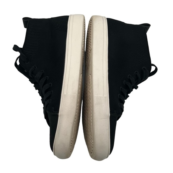 Kenneth Cole REACTION Black Lace Up Mid Top Sneakers Size 7 Men's - Picture 7 of 9